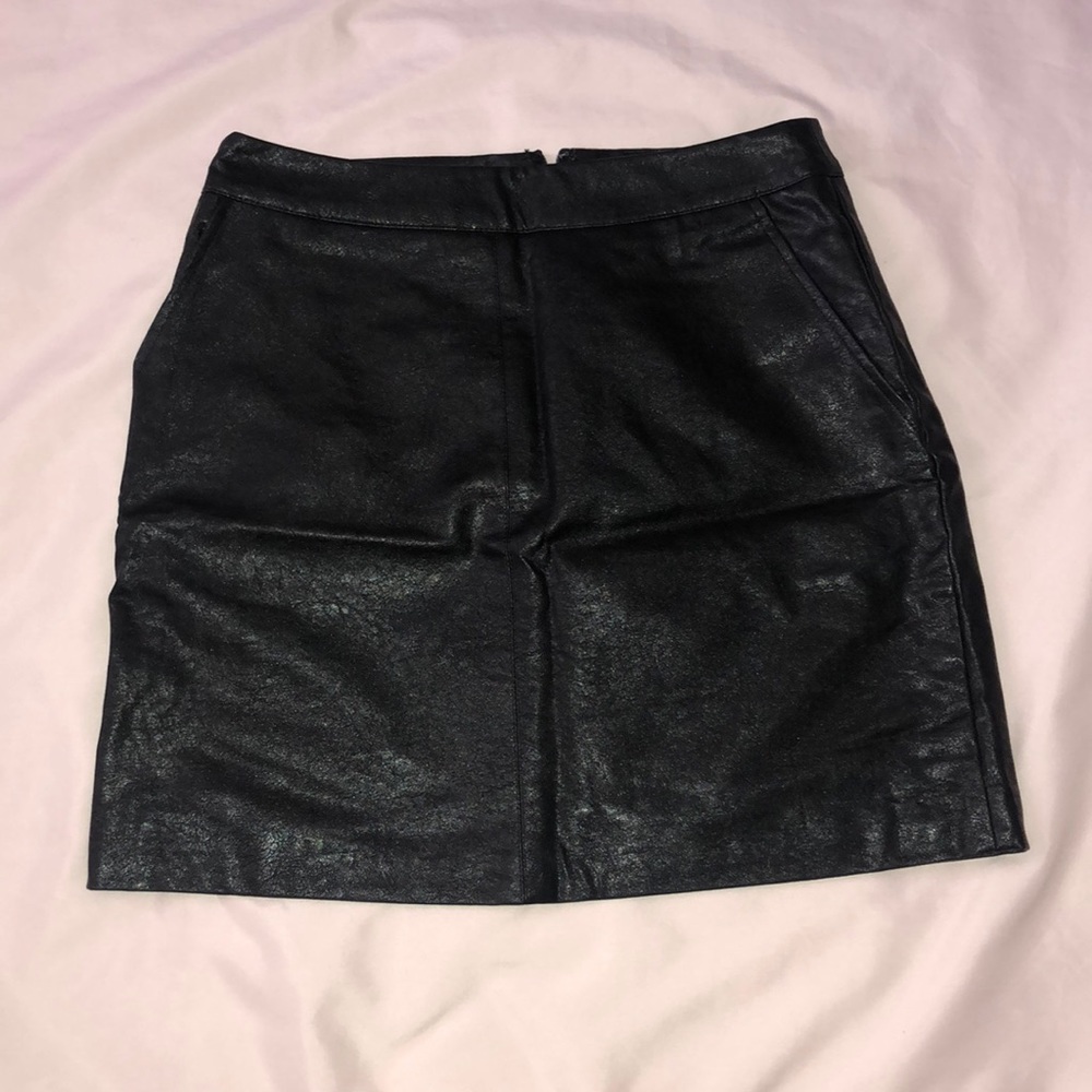 Leather Skirt